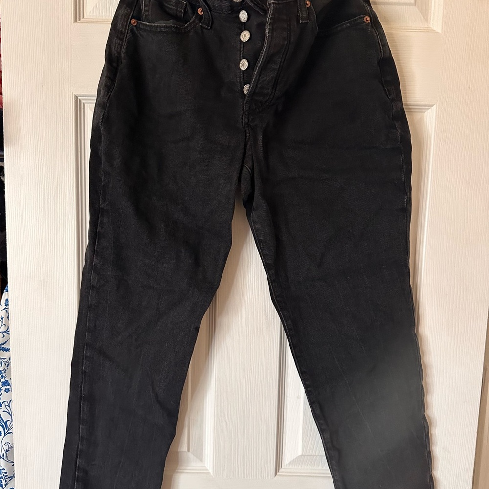 Old Navy Black Relaxed Jeans